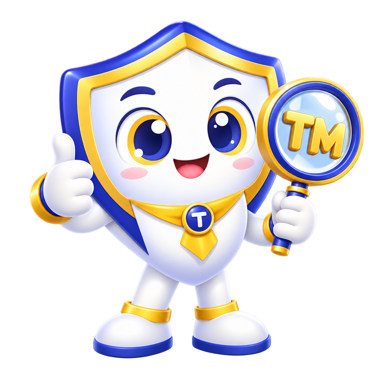 Trademark Services 品牌盾牌吉祥物